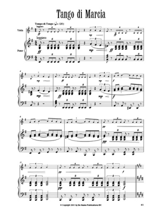 Tango Variety - Accompagnement Piano - Wagenmakers - Partition